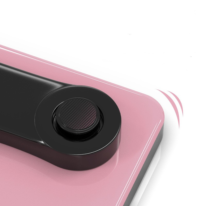 Vannas istabas svari, personīgais svars digitālais stikls, cilvēka svari rozā krāsā