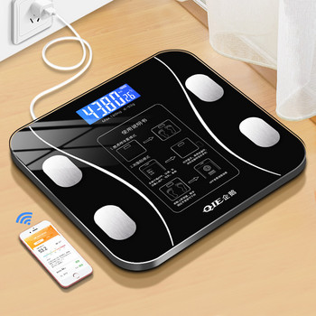 Display Digital Weight Machine Gym Calibration Small Scale Body Weight Health Square Balanza Ψηφιακά Έπιπλα Κρεβατοκάμαρας OC50TZ