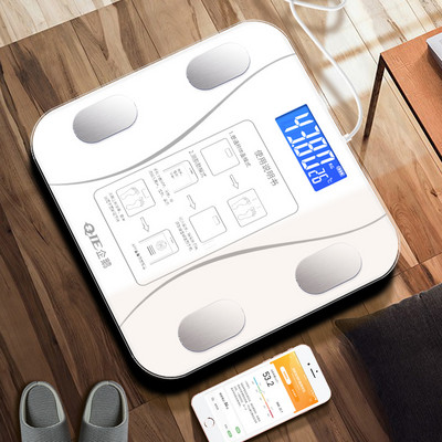 Display Digital Weight Machine Gym Calibration Small Scale Body Weight Health Square Balanza Ψηφιακά Έπιπλα Κρεβατοκάμαρας OC50TZ