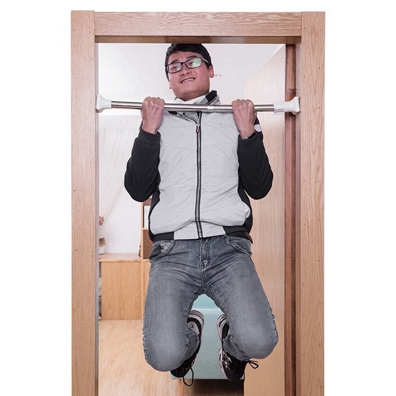 KARSTĀ IZPĀRDOŠANA 3X nerūsējošā tērauda teleskopiska regulējama stieņa drēbju žāvētājs nerūsējošā tērauda spriegošanas stieņa vannasistabas sliede