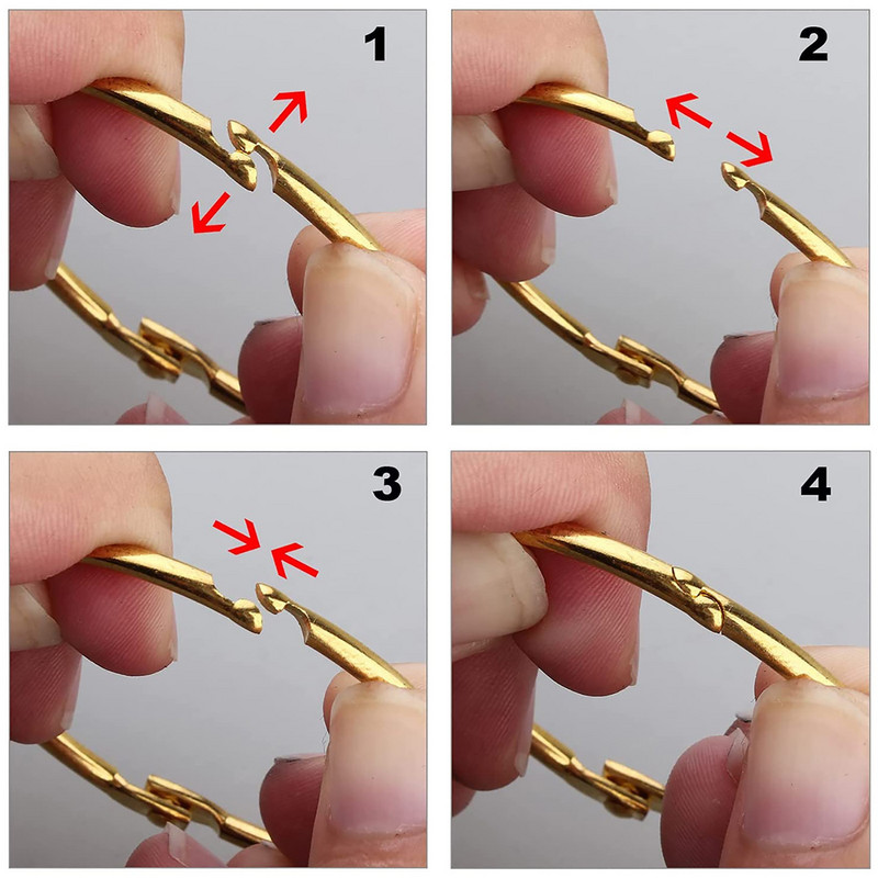 24 paketa šipki za zavjese za tuširanje Kuke Okrugle metalne prstenove za zavjese za tuširanje Kuke otporne na hrđu Ukrasne za kupaonske šalice za tuširanje Vješalica za