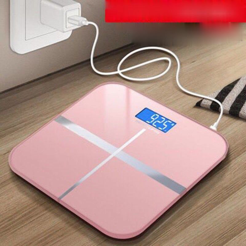 Jauni Ziemeļvalstu vienkāršie daudzfunkcionālie sadzīves elektroniskie svari svēršanas svari korpusa svari USB uzlādes pārnēsājami veselības svari