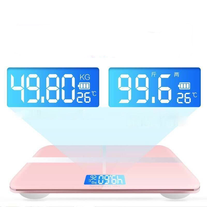 Jauni Ziemeļvalstu vienkāršie daudzfunkcionālie sadzīves elektroniskie svari svēršanas svari korpusa svari USB uzlādes pārnēsājami veselības svari