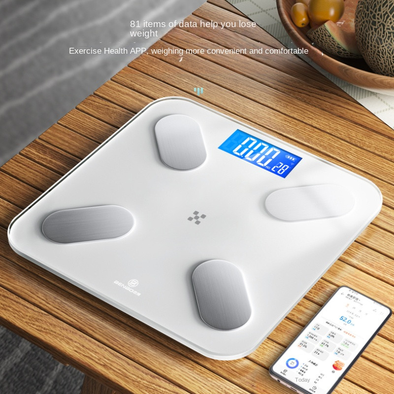 Elektronikus mérleg Mérleg Háztartási Pontos töltés Emberi Test Intelligens Testzsír Kis Intelligens mérleg Babamérleg
