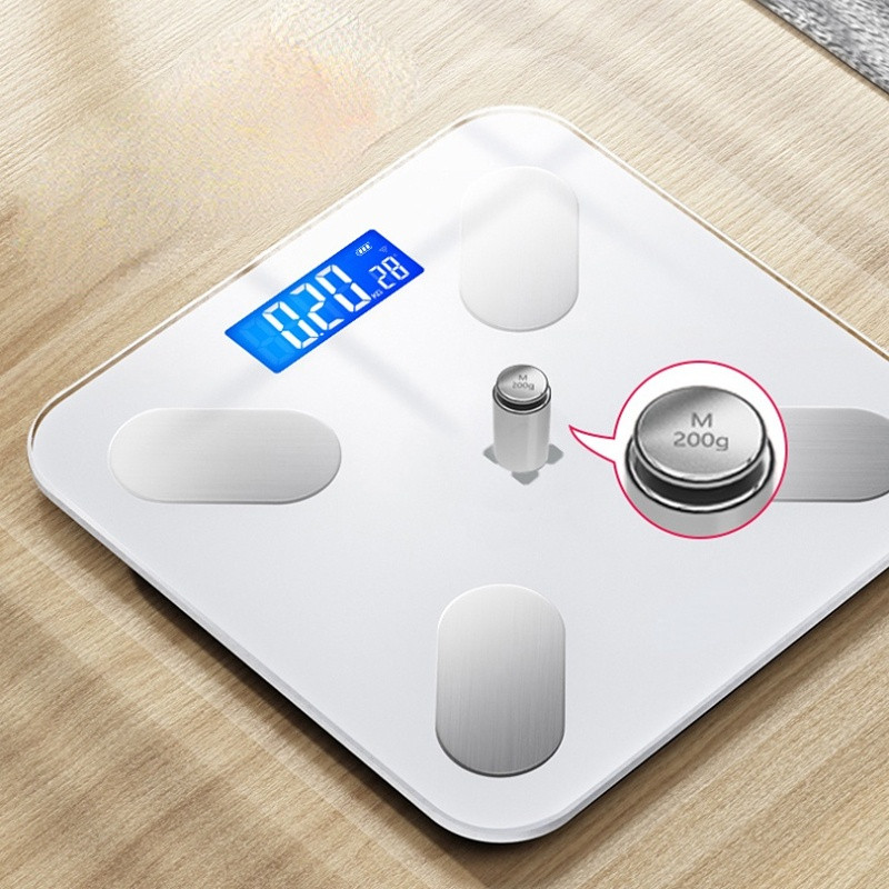 Elektronikus mérleg Mérleg Háztartási Pontos töltés Emberi Test Intelligens Testzsír Kis Intelligens mérleg Babamérleg