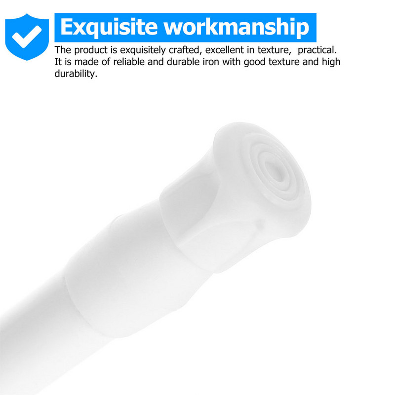 Šipka za zavjese Zavjese bez napetosti Teleskopska bušilica za odjeću Tuš ormar Višenamjenska rupa za odjeću Šipke za vrata Zlatni ormar