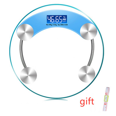 Vaga za tjelesnu masnoću LCD zaslon za noćno gledanje Kaljeno staklo Elektronička digitalna tjelesna vaga Pametna vaga za teretanu Vaga za vaganje