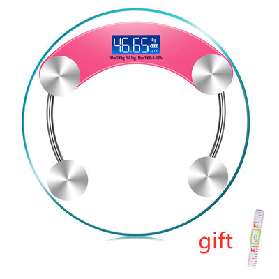 Vaga za tjelesnu masnoću LCD zaslon za noćno gledanje Kaljeno staklo Elektronička digitalna tjelesna vaga Pametna vaga za teretanu Vaga za vaganje