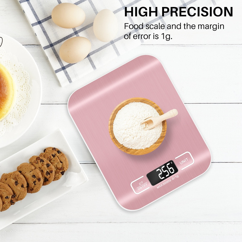 10 Kg 1 G Metalna vaga Digitalna kuhinjska elektronska vaga za vaganje hrane Dijeta Alati za kućanstvo
