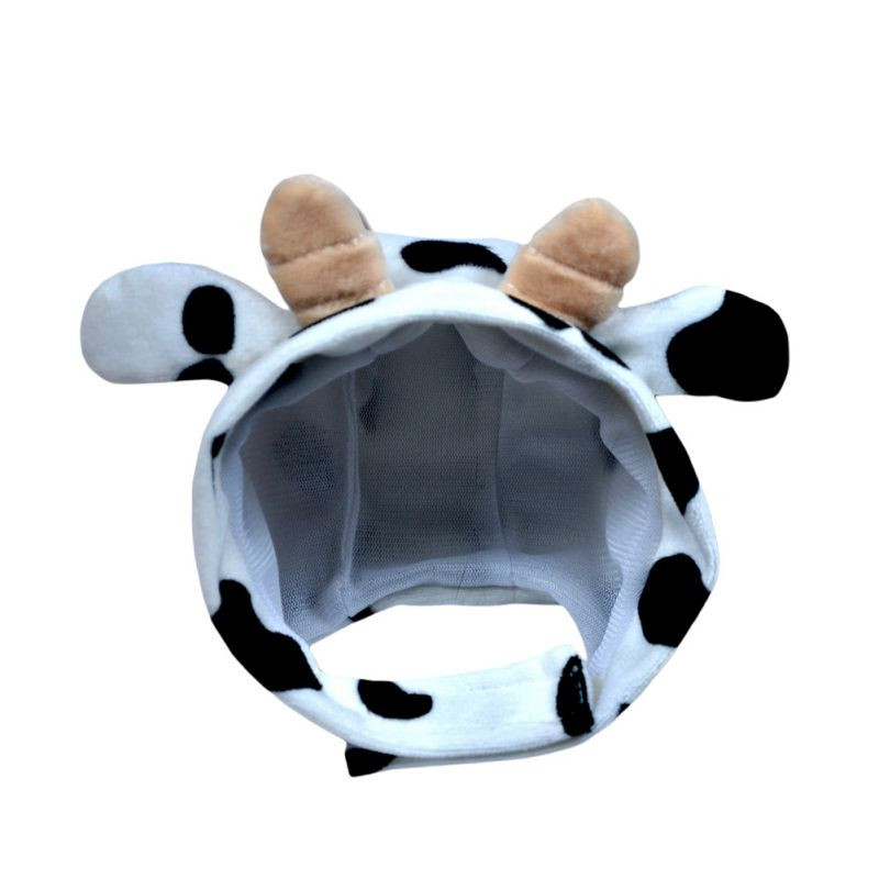 Smieklīga suņu kaķu cepure Mīksta mājdzīvnieku ballīte Ziemassvētku silta cepure Regulējama galvassega maziem un vidējiem suņu kaķiem Aksesuārs