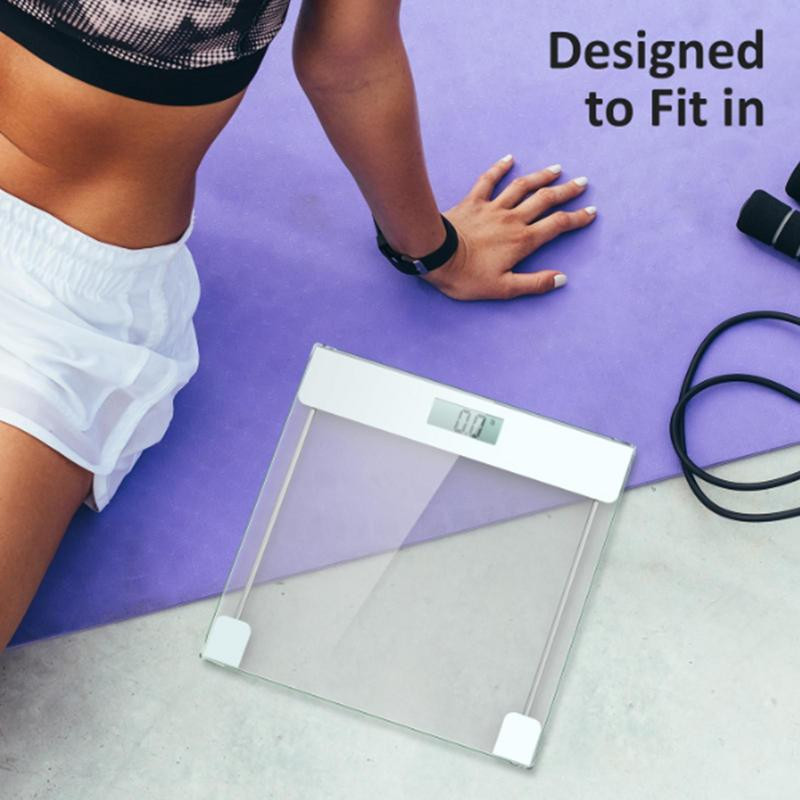 Itin plonos kūno svarstyklės Didelės vonios svarstyklės Elektroninės svarstyklės Stiklinės skaitmeninės svarstyklės Balansinės kūno svėrimo matavimo svarstyklės