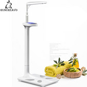 Ultragarsinės ūgio ir svorio svarstyklės kūno riebalų svarstyklės Grožio salonas Fizinės apžiūros mokyklos elektroninės svarstyklės