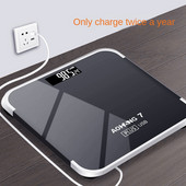 USB mājas svari elektroniskie svari korpusa svari lieli pieaugušajiem, precīza stikla logotipa svari, portatīvie svari, digitāli