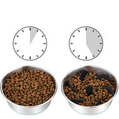 Hranilica za sporu hranu za kućne ljubimce Pas Mačka s usisnom čašicom Hranilica za kućne ljubimce Anti-Choke Umetak Spiralna spora hranilica za sprječavanje pretilosti Pet Perro pribor