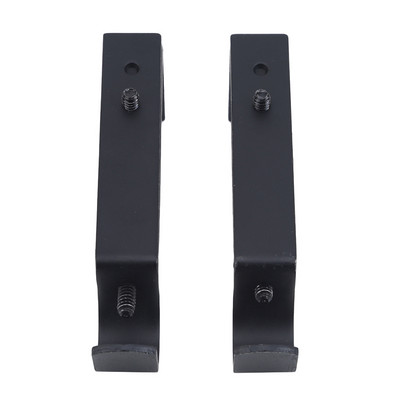 Viegli uzstādāms loga balsts metāla konstrukcijas aizkaru stieņa kronšteins Fiksēts regulējams āķa pakarināmā turētāja piederumi