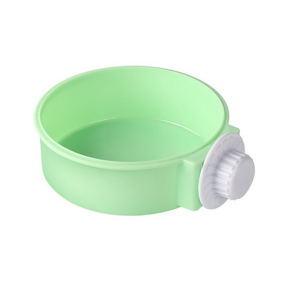 Uklonjiva viseća zdjela za kavez za kućne ljubimce od nehrđajućeg čelika, velika hranilica za vodu, šalica za hranu za pse, mačke, kuniće