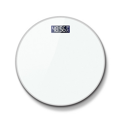 Nova kupaonska vaga za tijelo Vage za vaganje Okrugle LED digitalne vage od kaljenog stakla Elektronske vage Vaga za kupanje