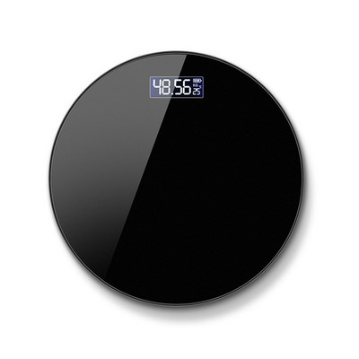 Nova kupaonska vaga za tijelo Vage za vaganje Okrugle LED digitalne vage od kaljenog stakla Elektronske vage Vaga za kupanje