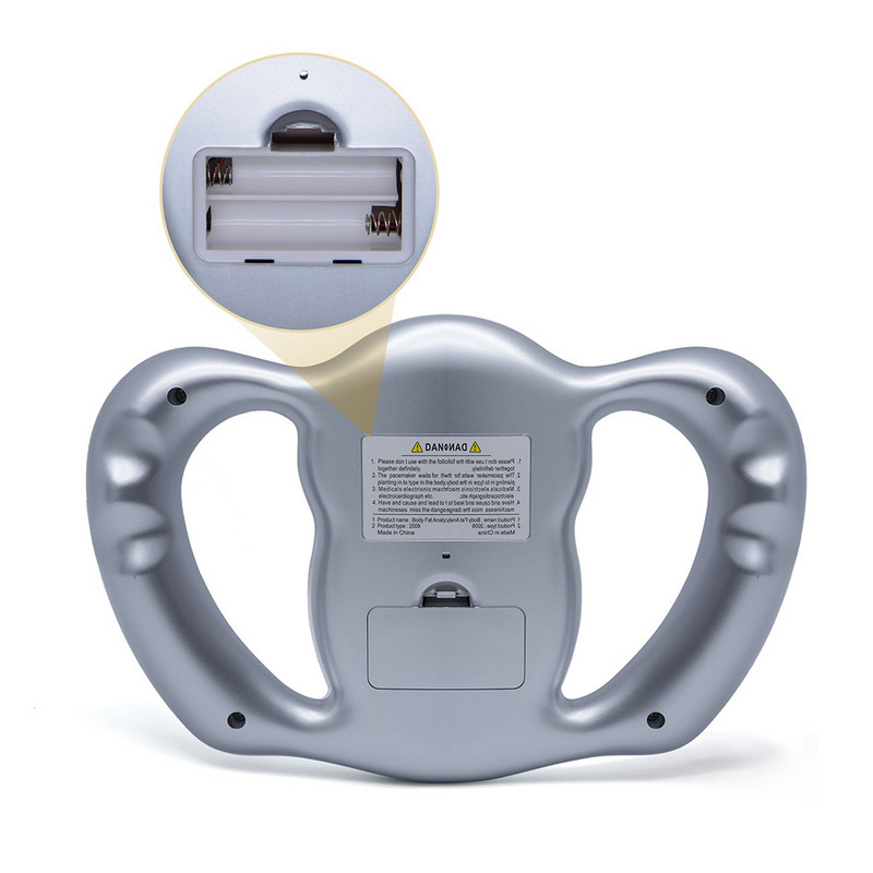 Bežična digitalna LCD BMI vaga za tjelesnu masnoću Ručna težina Tjelesna masnoća Voda Alat za detekciju mišićne mase Mjerač masnoće Analizatorska vaga