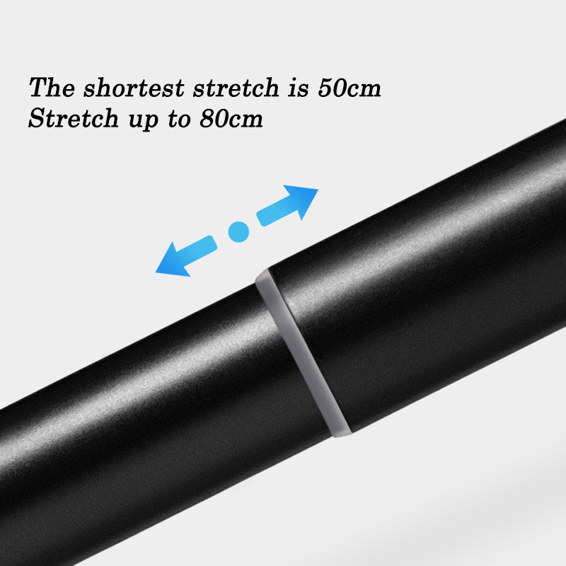 1 gab Teleskopisks vannas istabas dušas aizkaru stienis regulējams skapis balkons logs piekarināms drēbju stabs mājas piederumi