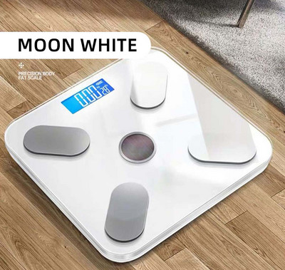 Ķermeņa tauku svari viedie bezvadu digitālie vannas istabas svari ķermeņa indikatora analizators ar Bluetooth saderīgu mobilo lietotni Power Solar Charging