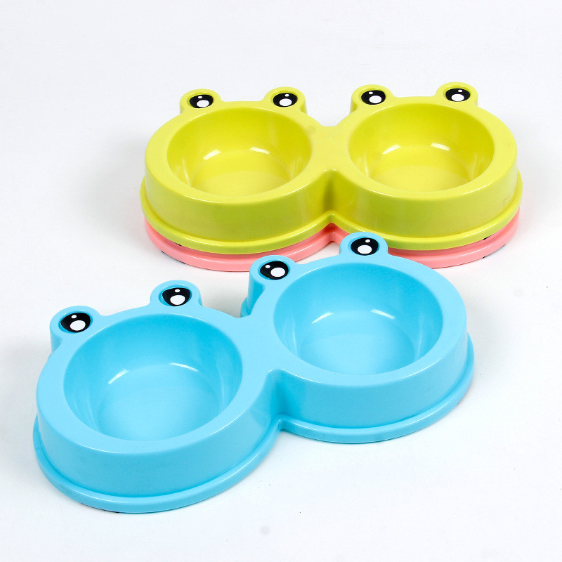 Potrepštine za kućne ljubimce Posuda za mačke Posuda za pse Pijenje i hranjenje Jednodijelni dvostruka posuda za kućne ljubimce Posuda za žabe od nehrđajućeg čelika Pribor za kućne ljubimce