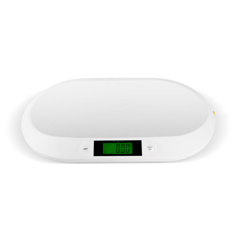LCD ekrāna digitālie svari zīdaiņiem, 20 kg/10 g, elektroniski svari jaundzimušo svara līdzsvarošanai