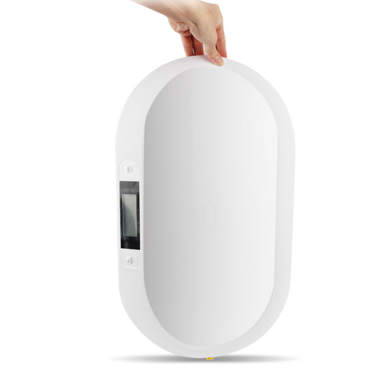 20 kg elektroniski svari mazuļiem LCD ekrāns Precīzi digitālie mājdzīvnieku svari jaundzimušo svari mājsaimniecības preces