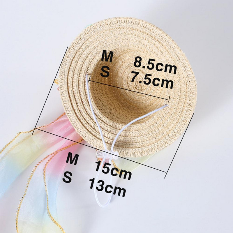 Mājdzīvnieku pīta salmu cepure, vēja necaurlaidīga, aizsargājoša āda.