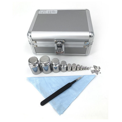 BECBI 1mg-200g utega M1 set utega za kalibraciju Kromirani utezi od nehrđajućeg čelika Precizna gramska ljestvica Calibracion Peso