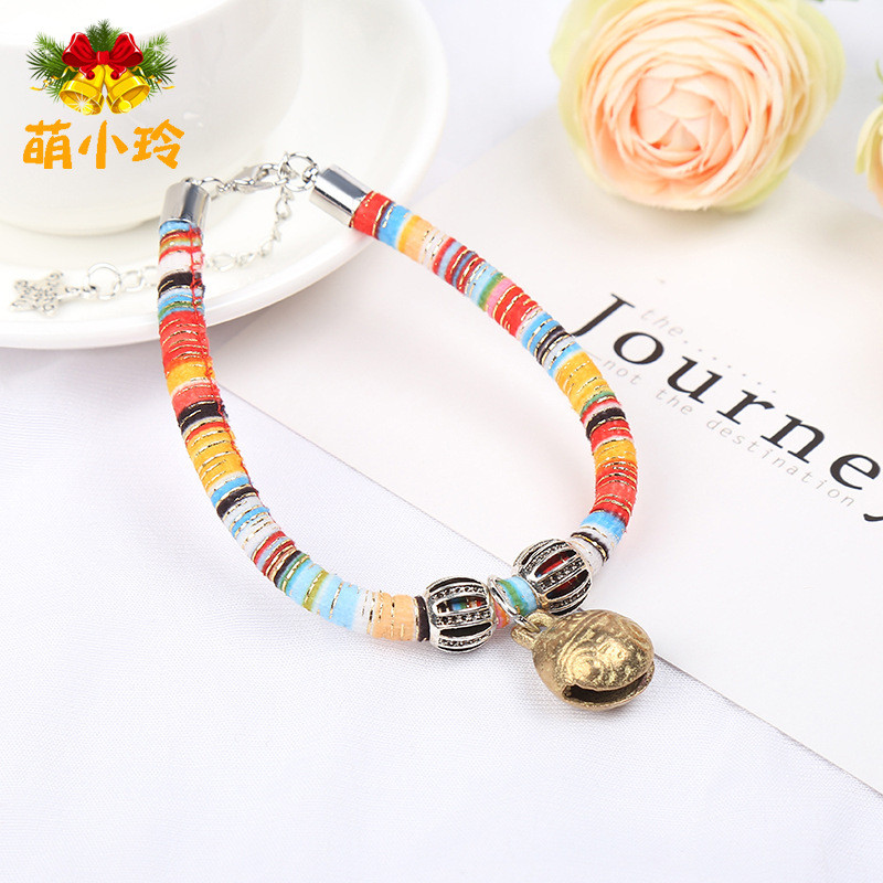 Kaķa kakla siksna ar zvaniņu Kaķu kaklasiksnas Kitty Kaklarota Drošības Kaķēns Glow Kaķēna kakla gredzens Atstarojošs kaķu aksesuāri Suņu dāvanas