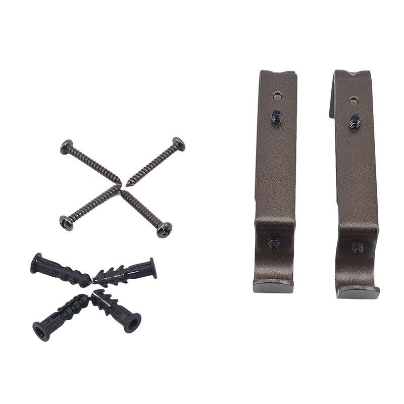 Jednostavna instalacija Dodaci za prozore Potpora Metalna konstrukcija Nosač karniša Fiksna Podesiva Ukrasna kuka za vješanje