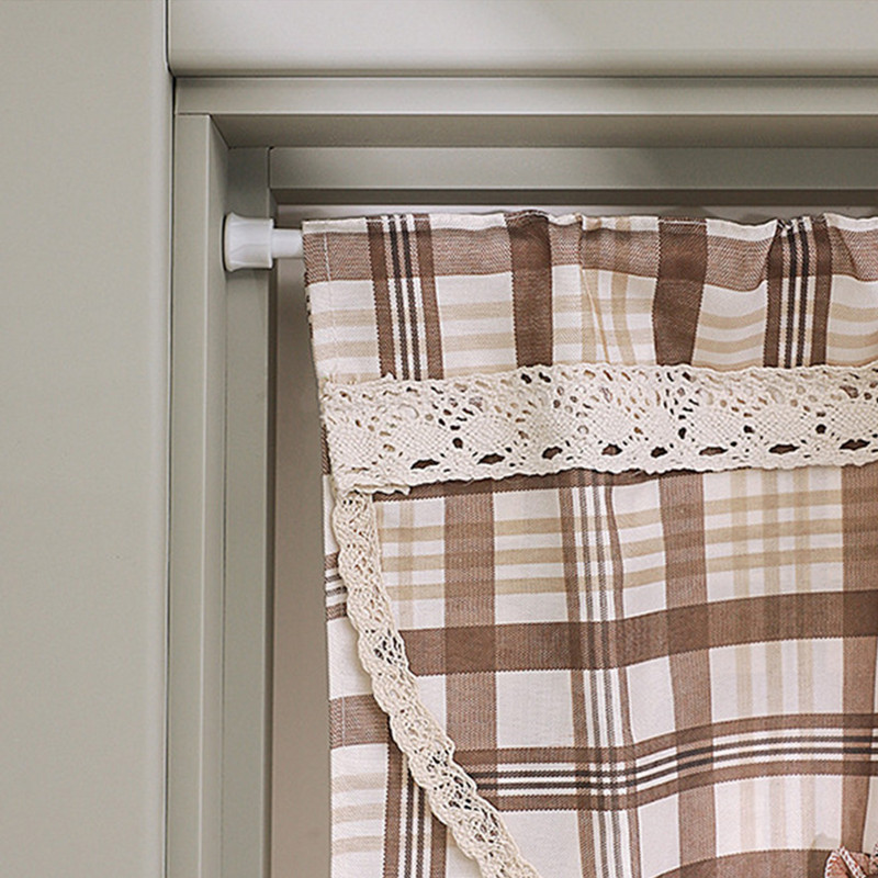 Set podesivih šipki za zavjese Teleskopske šipke za zavjese za zavjese sa samoljepljivim kukama za kućnu kupaonicu Hotel