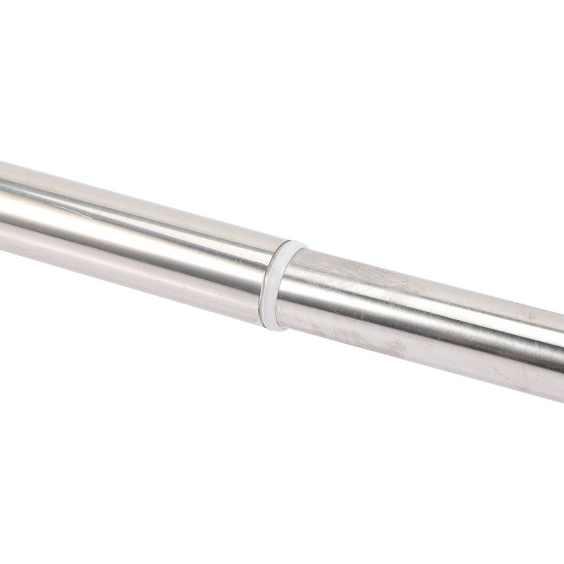 Stieņu aizkaru dušas stabs Spriegošanas stieņi Skapis Atsperes Skrūve Pagarināt Durvju Aile Žāvēšana Regulējams Drēbju skapis Teleskopiski Apģērbi Bez