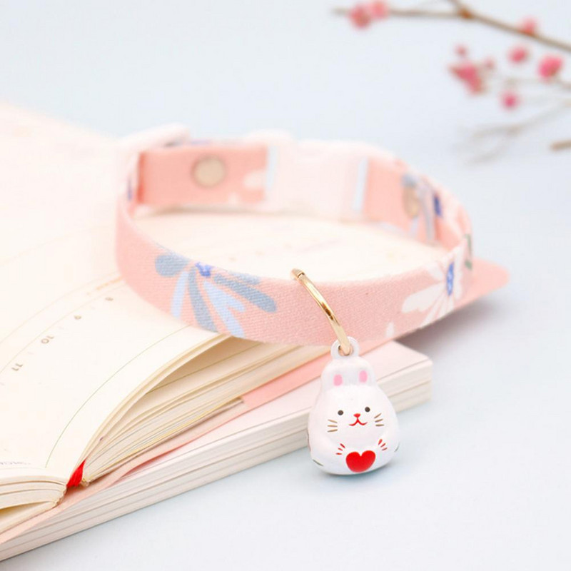 Novogodišnja dizajnerska ogrlica sa slatkim psićem, privjesak s crtanim životinjama, ukrasna tkanina, podesiva ogrlica za pse, dodaci za mačke za kućne ljubimce