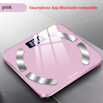 USB punjenje Zdravstvena vaga Pametna tjelesna vaga Indeks elektroničke pametne vage Aplikacija za pametni telefon Bluetooth-kompatibilna vaga za masnoću