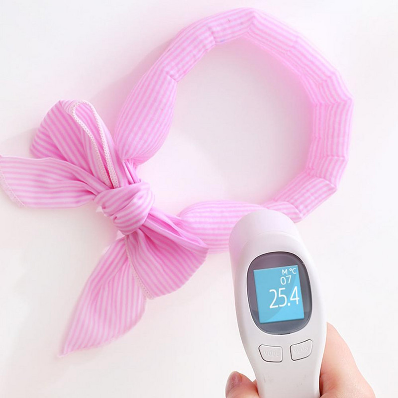 Kaķu ledus šalle, loka mezgla dizains, elpojošs svītrains suņu bandana vasaras mājdzīvnieku dzesēšanas kaklasiksna mājdzīvnieku piederumi