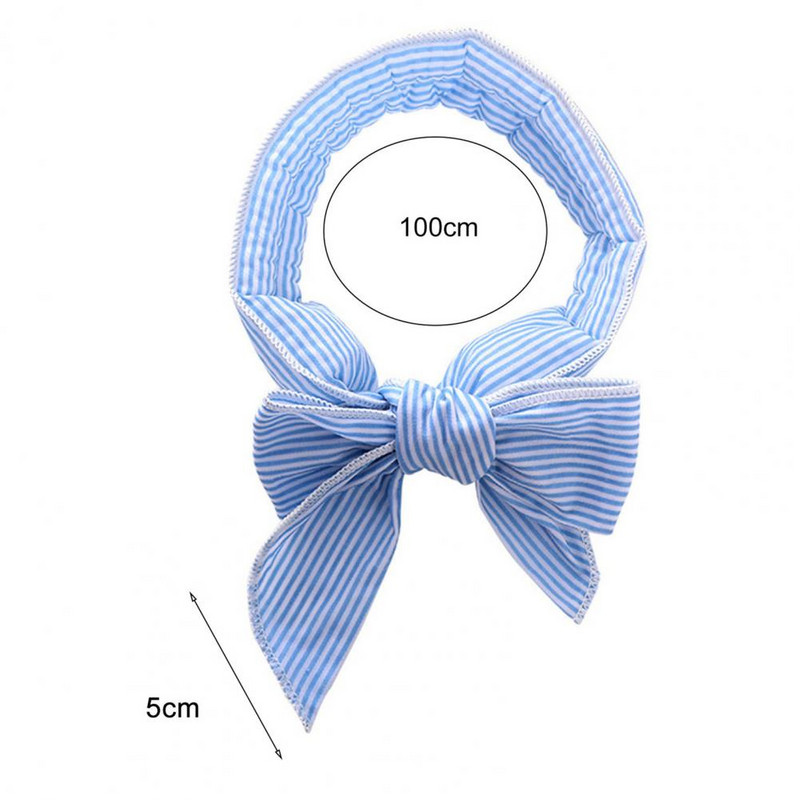 Kaķu ledus šalle, loka mezgla dizains, elpojošs svītrains suņu bandana vasaras mājdzīvnieku dzesēšanas kaklasiksna mājdzīvnieku piederumi