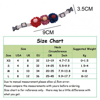 Σχήμα λουλουδιών Σχεδιαστής διακόσμησης για κολάρο κατοικίδιων με ρυθμιζόμενο μάλλινο νήμα διακοσμητικό κολιέ σκύλου για πάρτι Cosplay αξεσουάρ για γάτες