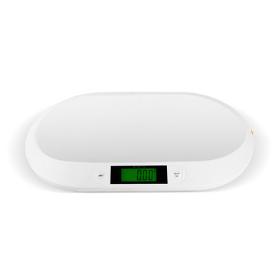 Elektroniskie zīdaiņu svari, LCD ekrāna digitālie svari jaundzimušajam zīdainim ar maksimālo 20 kg precīzu mājdzīvnieku svaru.