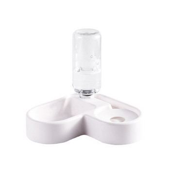 Pet Gravity Waterer - Automatiic Refill Dispenser Water Bowl and Food Bowl for Cats Dogs - Αποφύγετε το βρεγμένο στόμα