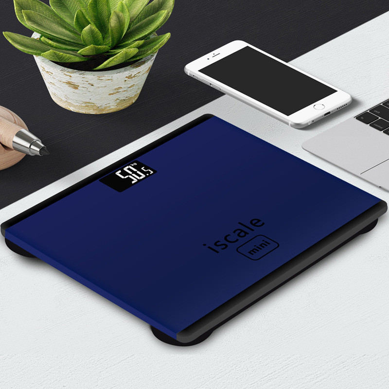 Meeste naiste mini elektrooniline kaal leibkonna täiskasvanute tervise kaalumine elektrooniline kehakaal, LED-ekraan 150 kg