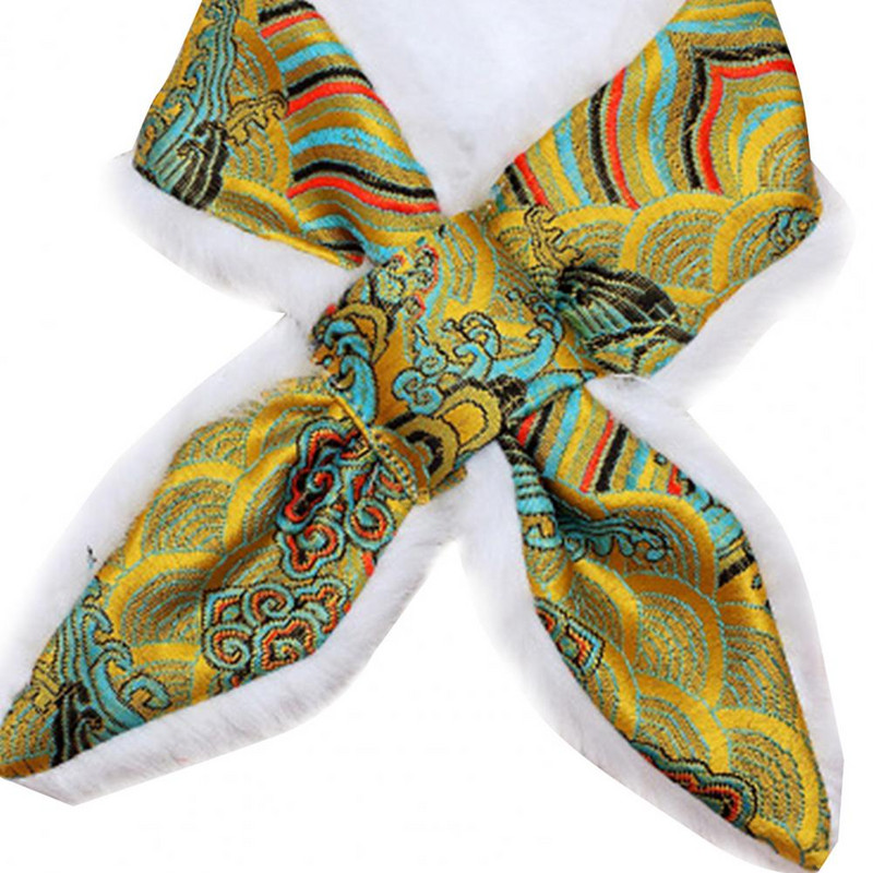 Šalle Ķīniešu stila siekalu dvielis Ādai draudzīgs Viegls dvieļu apdruka Ērts suņu kakla lakats mājdzīvniekam