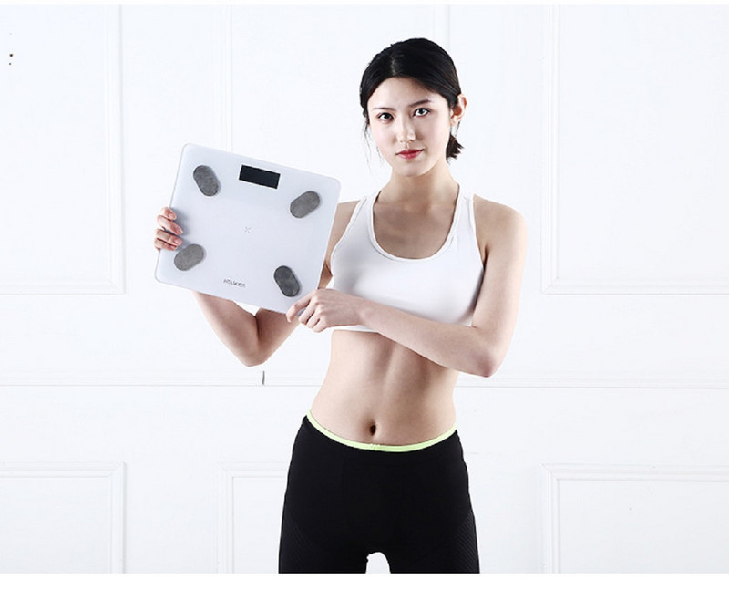 Uus stiil kuum allahindlus kvaliteetne täpne kaal Bluetooth nutikas elektrooniline tervisliku keharasva kaal