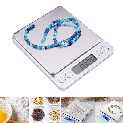0.1g/0.01g Kitchen Scales Electronic Digital Weight Balance Precision Food Postal Jewelry Steelyard Mini Pocket Scale Milligrams
