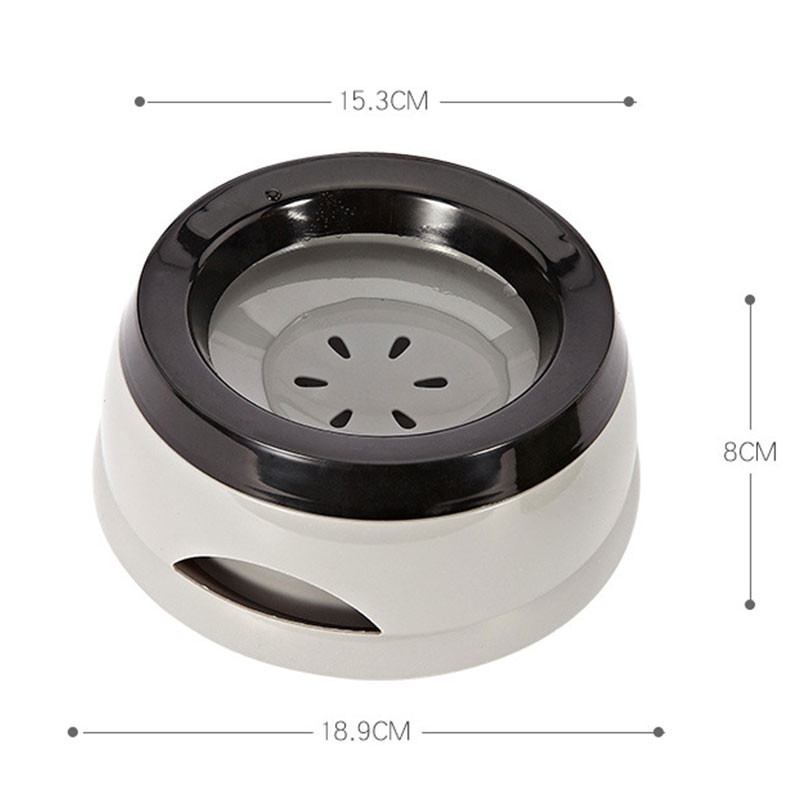 Zdjela za kućne ljubimce u automobilu Plutajuća zdjela protiv klizanja i zaštite od prskanja koja nije vlažna u ustima Plutajuća zdjela za mačke Potrepštine za pse Posuda za piće za pse Posuda za hranu za pse