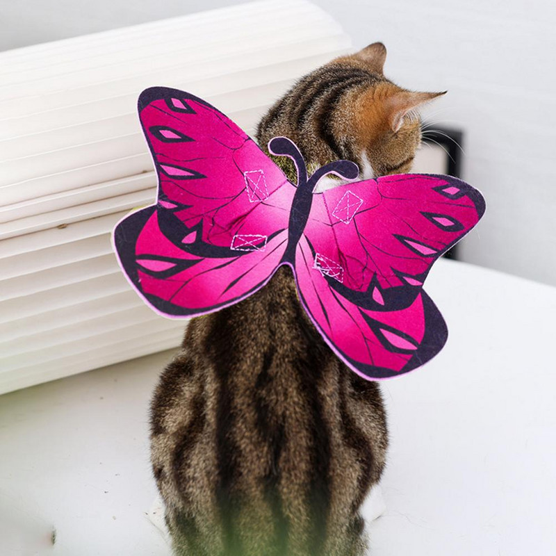 Vruća rasprodaja Halloween Cosplay kostim s temom insekata, vilinski anđeo, za mačku, psa, ljubimca, kostim s leptirom, haljina za nastup