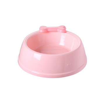 Μπολ 3 στυλ Cute Dog and Cat Bowl Κόκκαλο και στέμμα φιόγκου κινουμένων σχεδίων Τροφοδοσία κατοικίδιων από ανοξείδωτο ατσάλι Μπολ φαγητού για μικρές προμήθειες στόκου γάτας