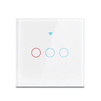 Tuya Smart Life Home House WiFi bežični daljinski zidni prekidač Glasovna kontrola Senzor na dodir LED Prekidači za svjetlo Alexa Google Home 220V