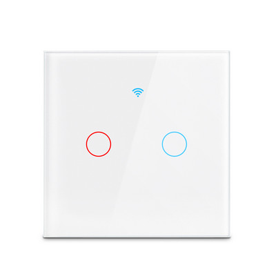 Tuya Smart Life Home House WiFi bežični daljinski zidni prekidač Glasovna kontrola Senzor na dodir LED Prekidači za svjetlo Alexa Google Home 220V